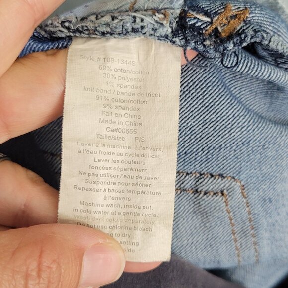 Thyme Maternity Women's Blue Cotton Blend Belly Pregnancy Stretch Jeans Sz Small - Picture 7 of 12